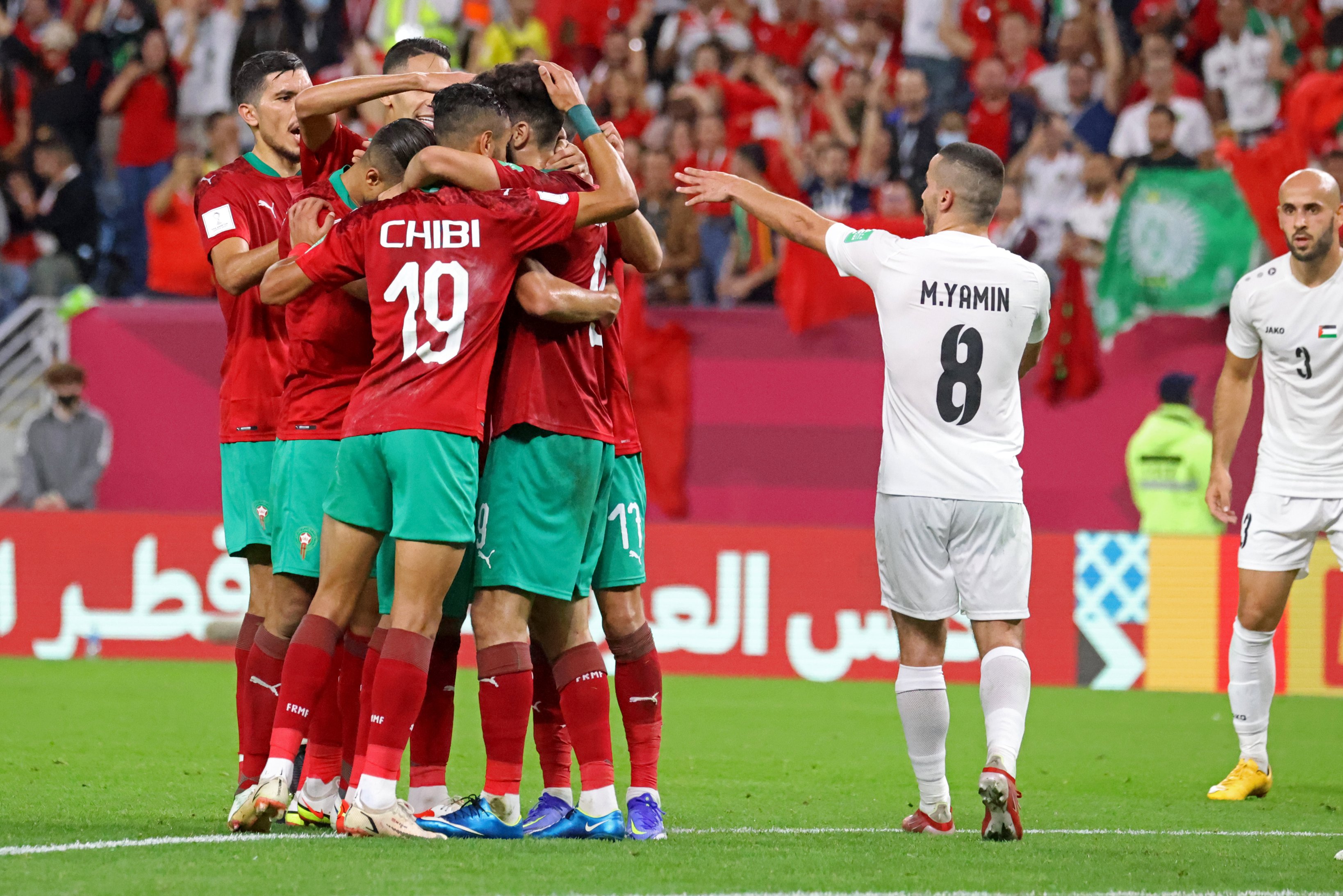 جانب من المباراة