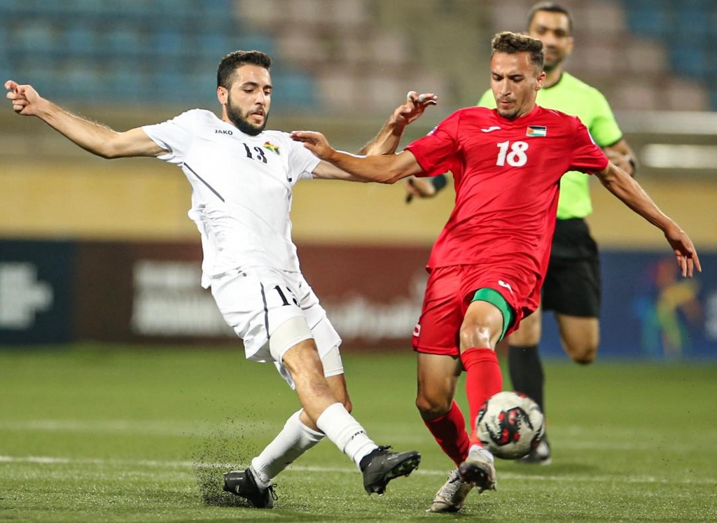 جانب من المباراة