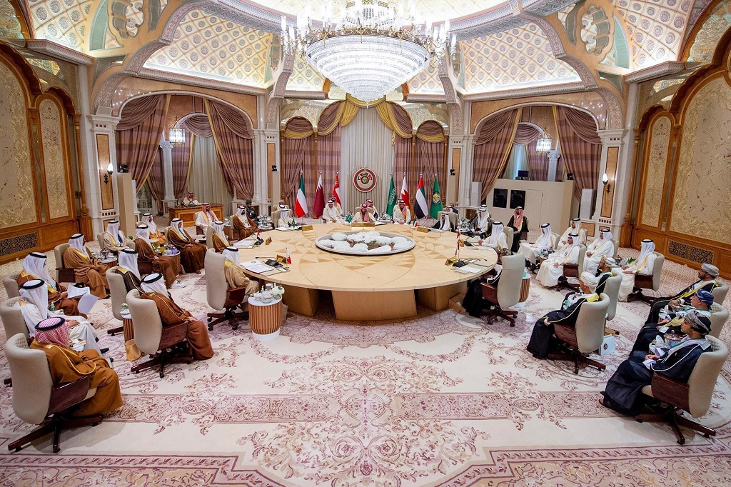 جانب من اجتماع المجلس الأعلى لمجلس التعاون لدول الخليج العربية في العاصمة السعودية الرياض (تصوير: واس)