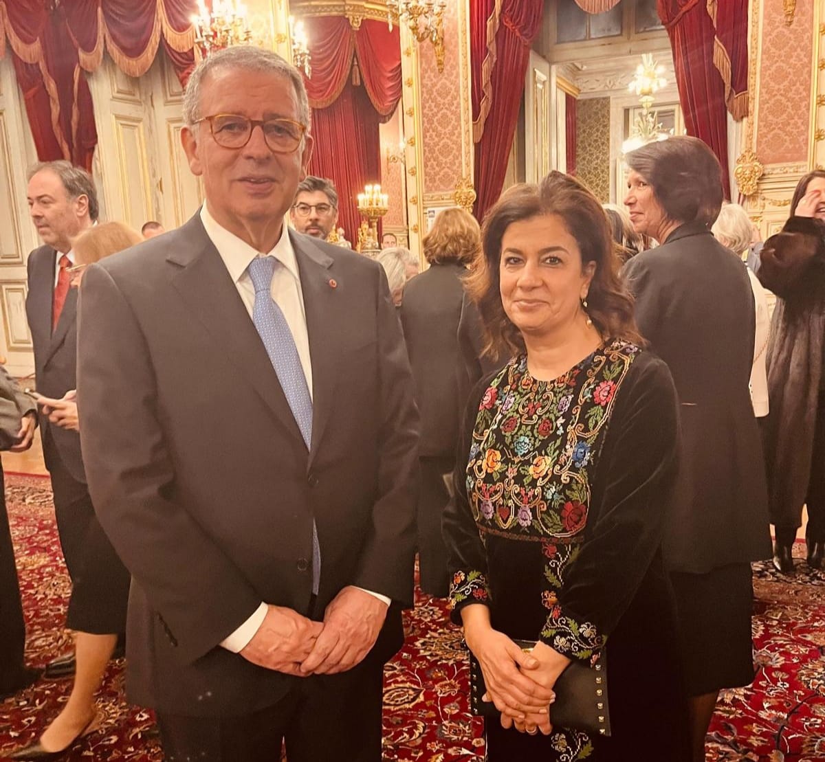 سفيرة دولة فلسطين لدى الجمهورية البرتغالية روان سليمان 