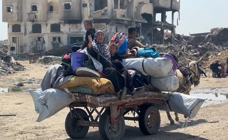 نزوح قسري جديد من بيت حانون شمال غزة