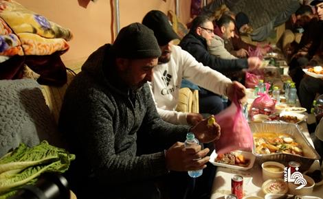 إفطار في الخيمة إفطار في الخيمة