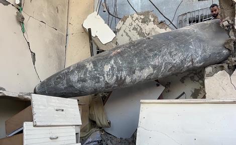 صاروخ في بيت معين الحتو